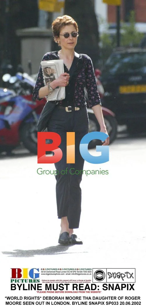 Deborah Moore, Daughter of Roger Moore, Out in London