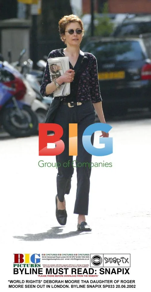 Deborah Moore, Daughter of Roger Moore, Seen in London