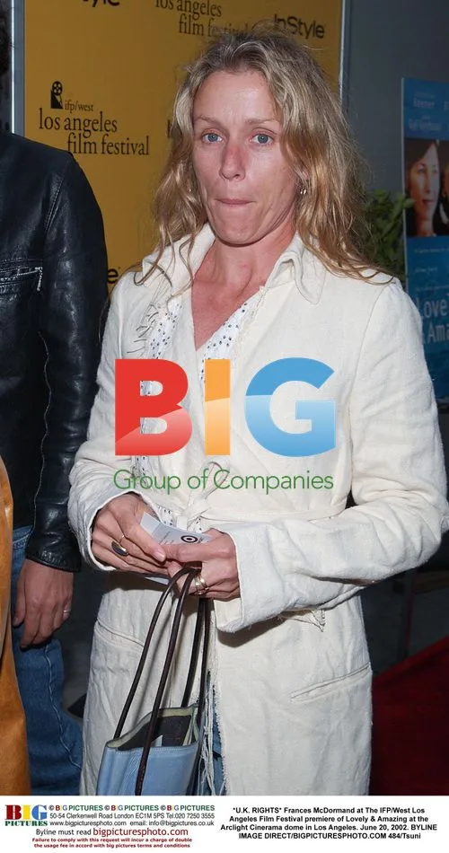 Frances McDormand at Lovely & Amazing Premiere