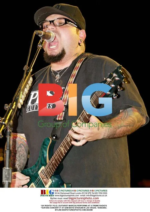 P.O.D. Guitarist Marcos Performs at X-Treme Radio Concert