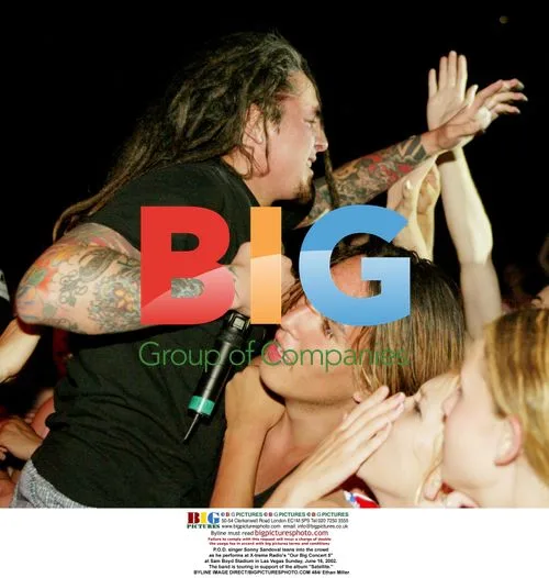 P.O.D. singer Sonny Sandoval performs in Las Vegas