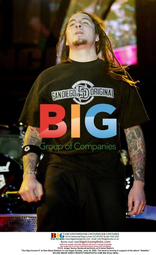 P.O.D. singer Sonny Sandoval performs in Las Vegas