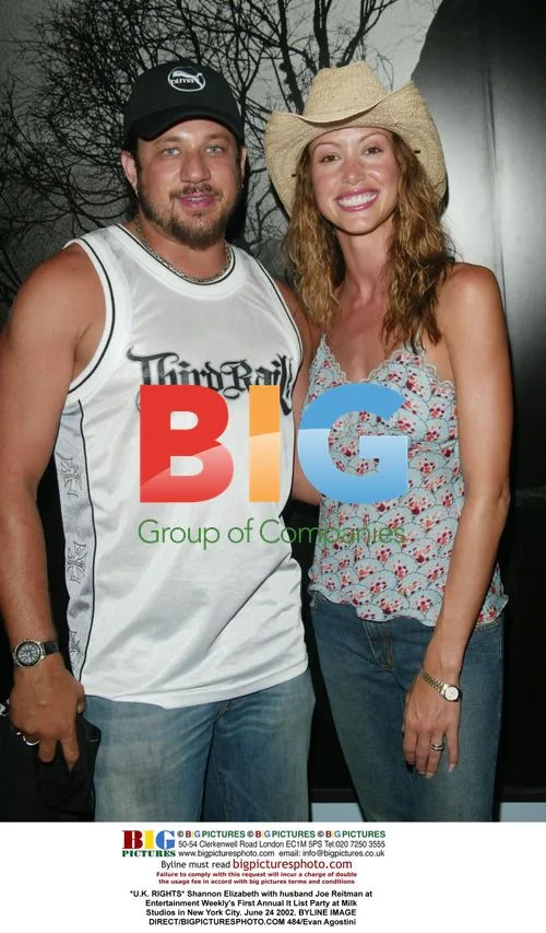 Shannon Elizabeth and Joe Reitman at EW's It List Party