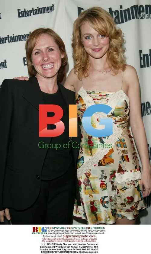 Molly Shannon and Heather Graham at EW Party
