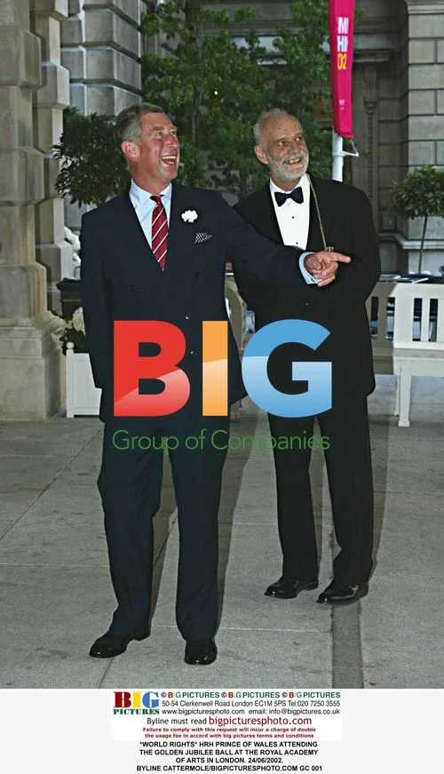 Prince of Wales at Golden Jubilee Ball