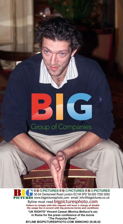 Vincent Cassel at The Purpoise River press conference