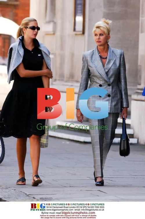 Ivana Trump and Ivanka Arrive for Lunch