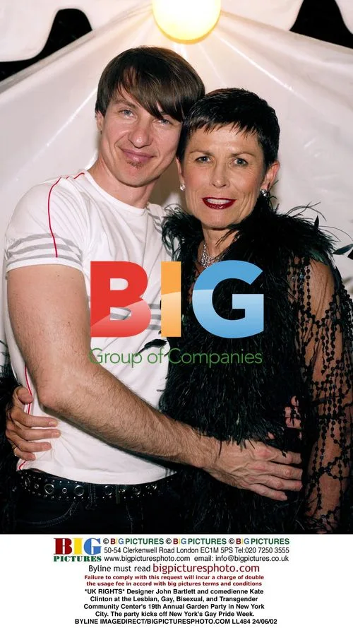 John Bartlett and Kate Clinton at LGBT Center Garden Party