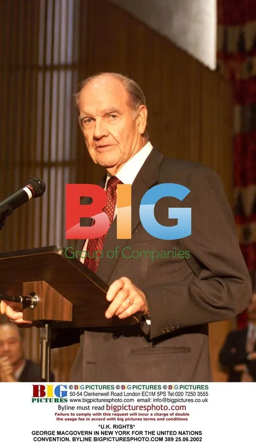George McGovern at UN Convention in NYC
