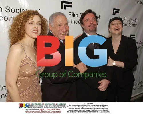 Bernadette Peters, Mel Brooks, Nathan Lane, Susan Stroman at Lincoln Center