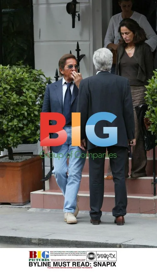 VALENTINO and ROSARIO NADAL leave London restaurant