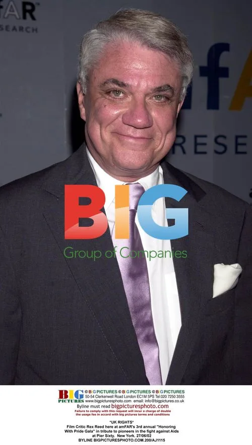 Film Critic Rex Reed at amFAR Gala