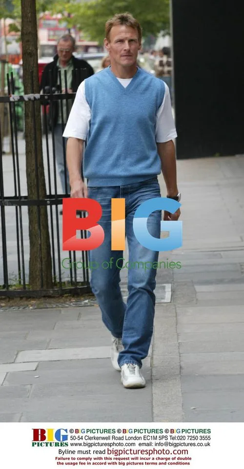 Footballer Teddy Sheringham Out in West London