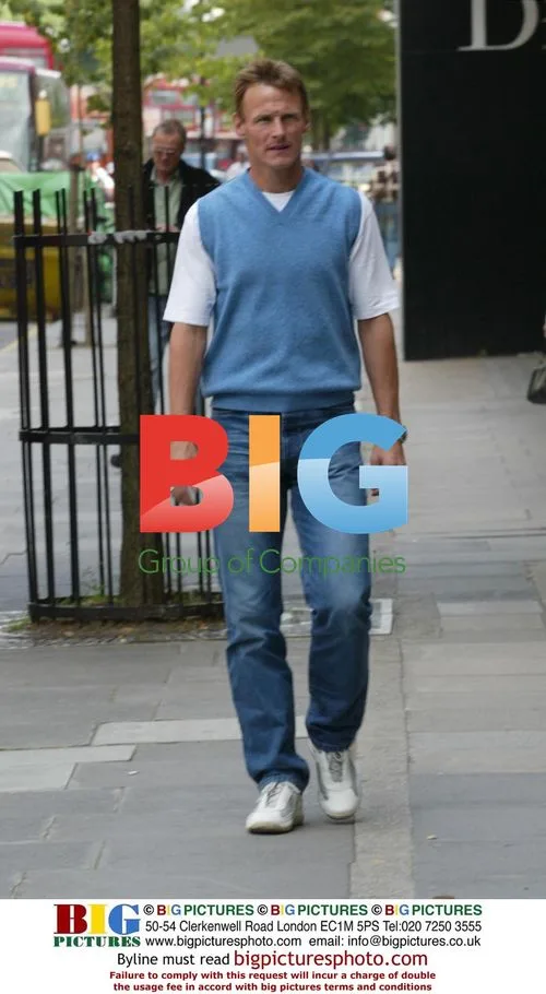 Footballer Teddy Sheringham out in West London