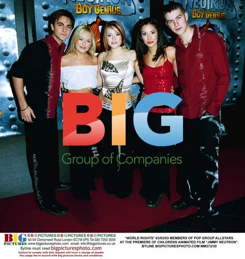 Pop Group ALLSTARS at "Jimmy Neutron" Premiere