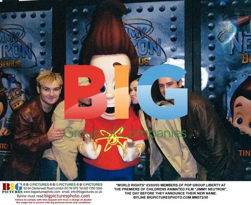 Liberty Pop Group at 'Jimmy Neutron' Premiere
