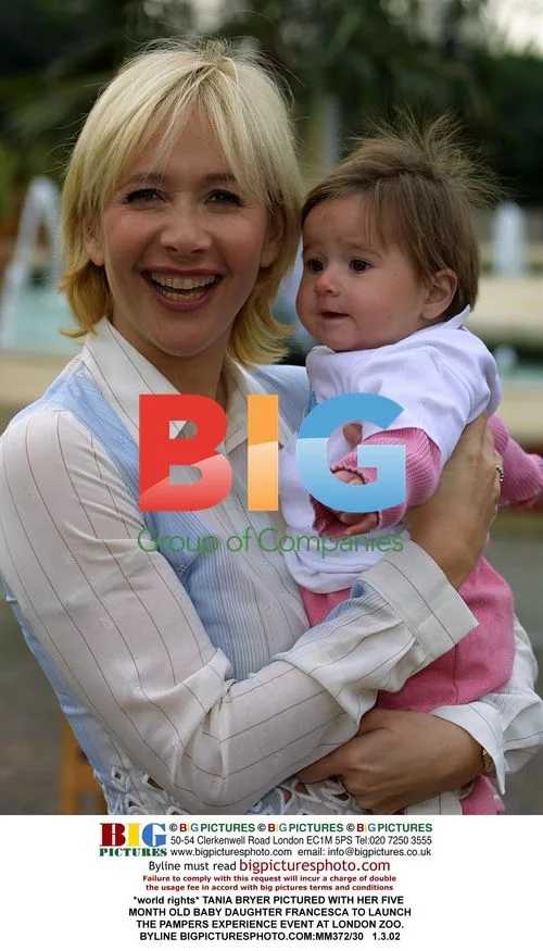 Tania Bryer launches Pampers event at London Zoo