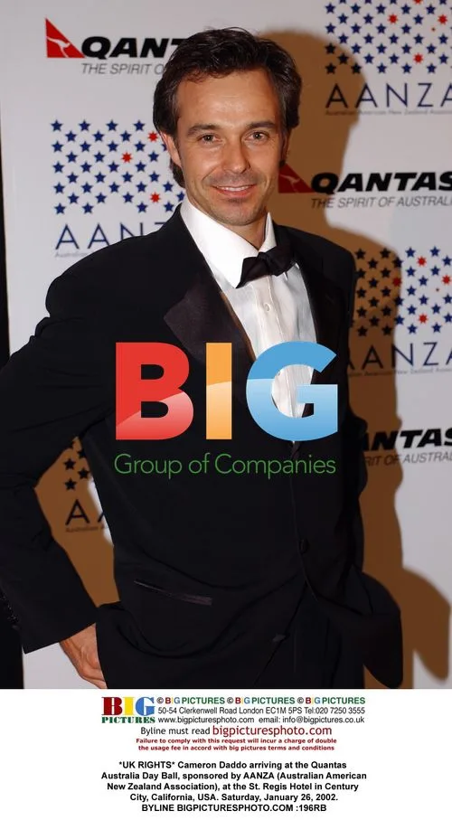 Cameron Daddo at Quantas Australia Day Ball
