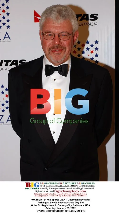 Fox Sports CEO David Hill at Quantas Australia Day Ball