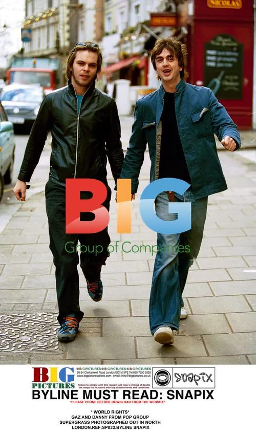 Supergrass band members out in North London