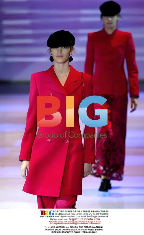 Emporio Armani Fashion Show at Milan Fashion Week
