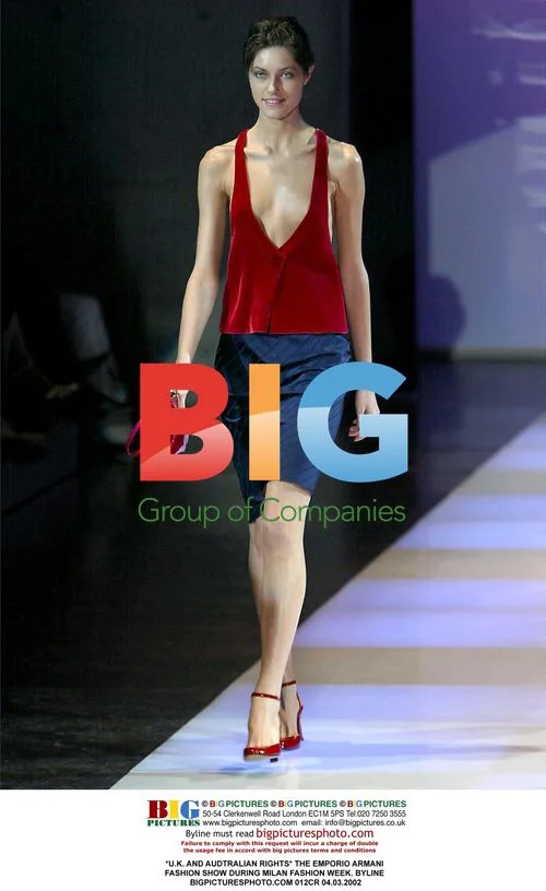 Emporio Armani Fashion Show at Milan Fashion Week