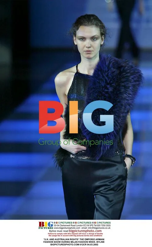 Emporio Armani Fashion Show at Milan Fashion Week