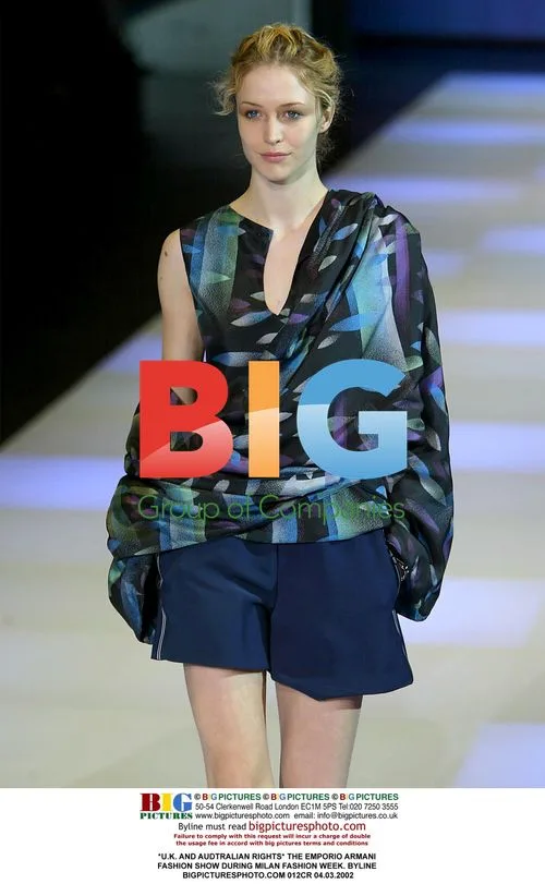 Emporio Armani Fashion Show at Milan Fashion Week