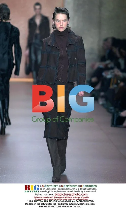 Fendi 2002 Autumn/Winter Collection at Milan Fashion Week