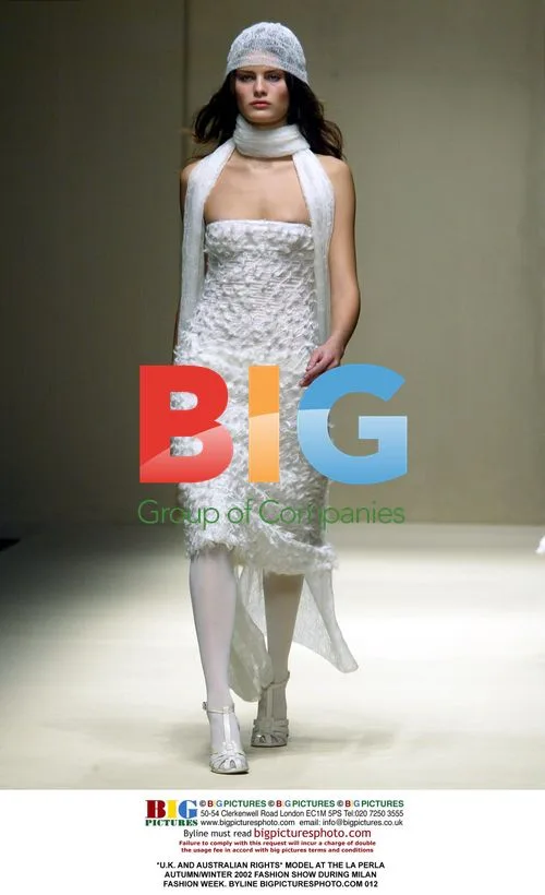 Model at LA Perla Fashion Show