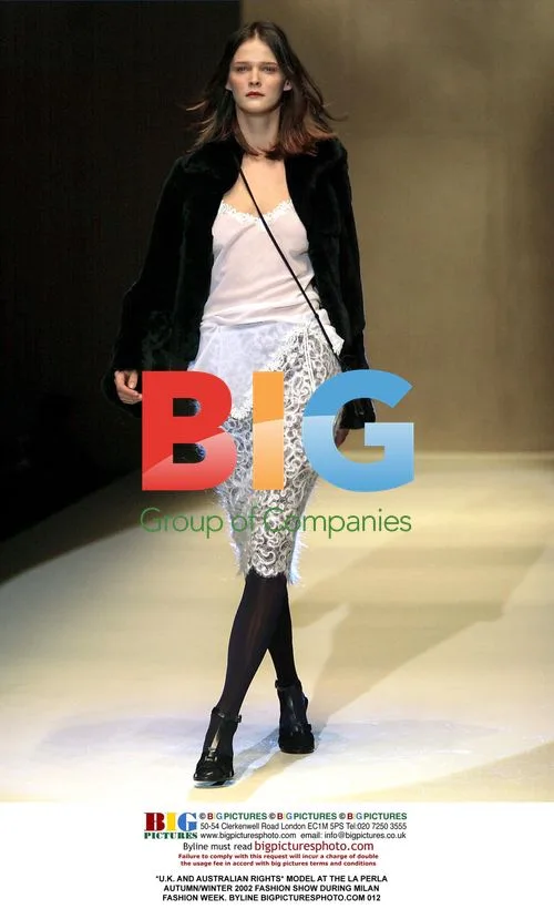 Model at LA Perla 2002 Fashion Show
