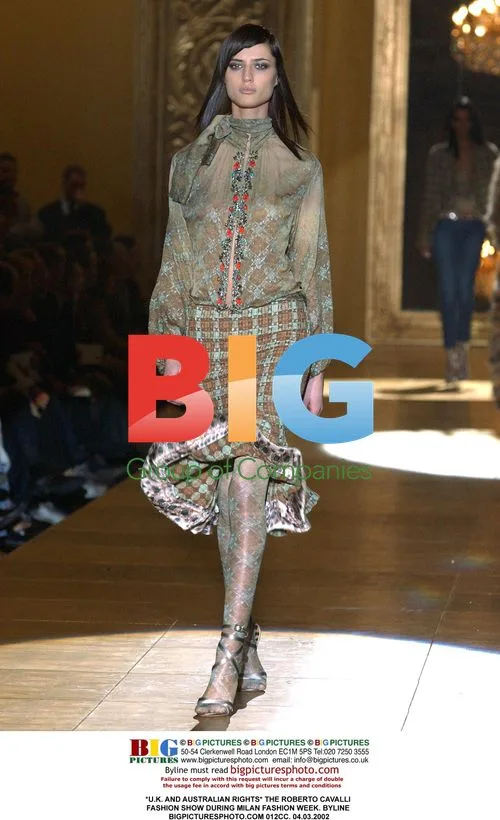 Roberto Cavalli Fashion Show in Milan