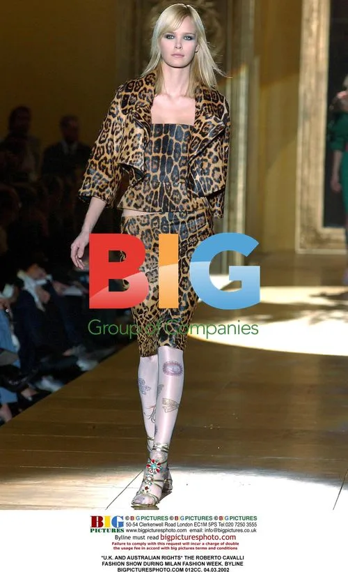 Roberto Cavalli Fashion Show in Milan