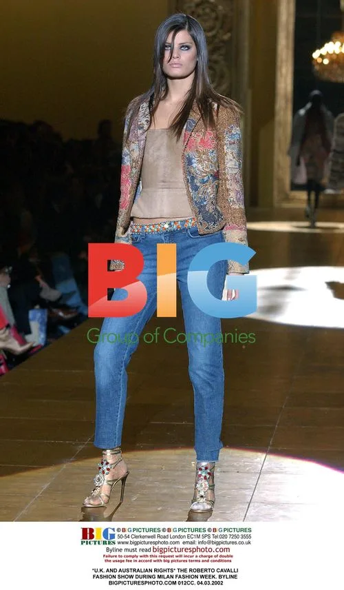 Roberto Cavalli Fashion Show Milan 2002