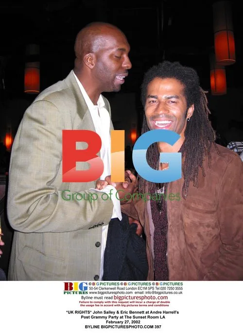 John Salley & Eric Bennett at Andre Harrell's Post Grammy Party