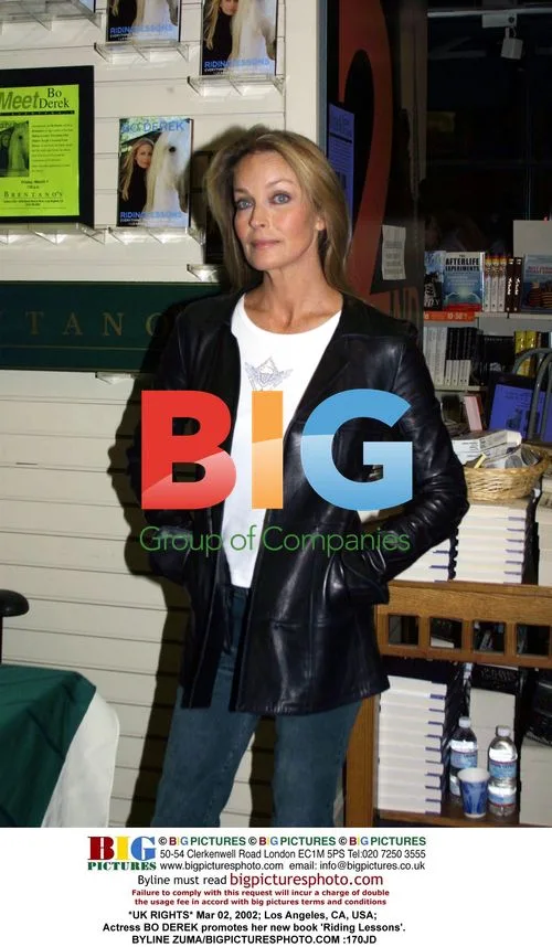 Bo Derek promotes 'Riding Lessons' book