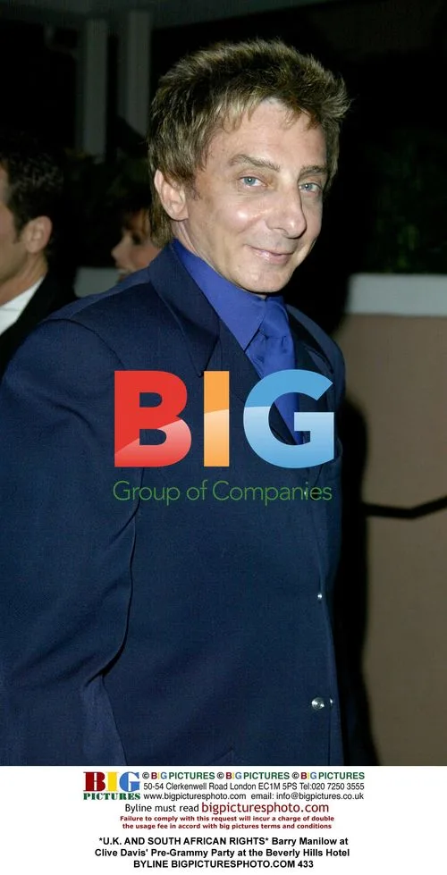 Barry Manilow at Clive Davis' Pre-Grammy Party