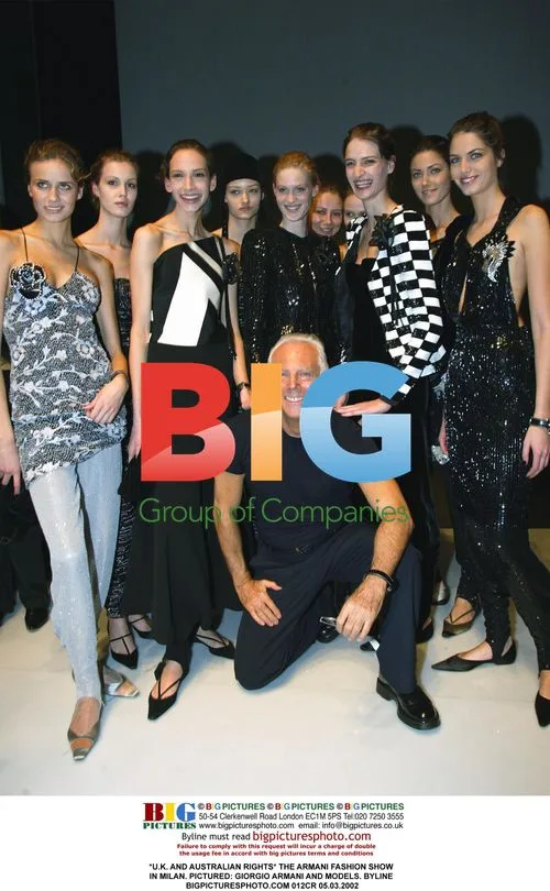 Armani Fashion Show in Milan