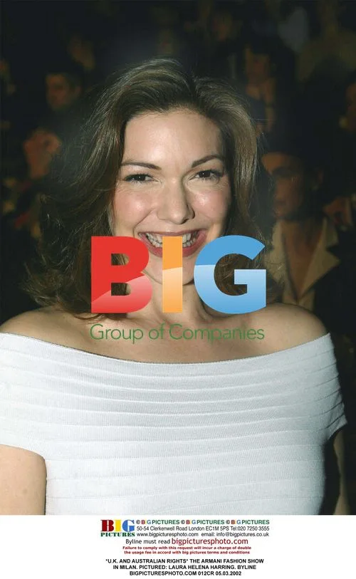 Laura Helena Harring at Armani Fashion Show