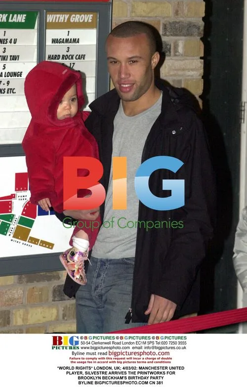 SILVESTRE AT BROOKLYN BECKHAM'S BIRTHDAY PARTY