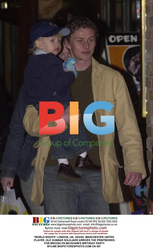 Ole Gunnar Solskjaer Arrives for Brooklyn Beckham Birthday