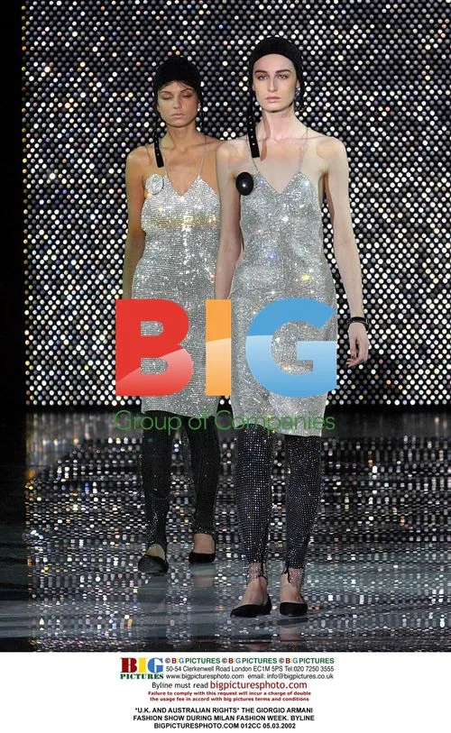 Giorgio Armani Fashion Show at Milan Fashion Week