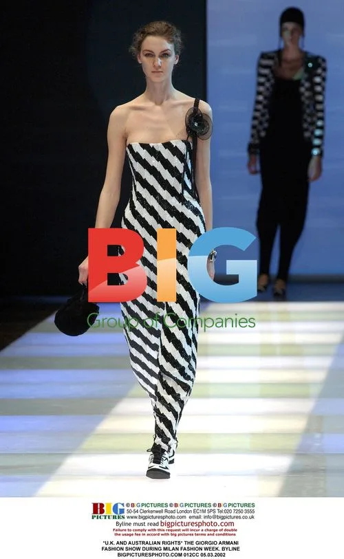 Giorgio Armani Fashion Show at Milan Fashion Week