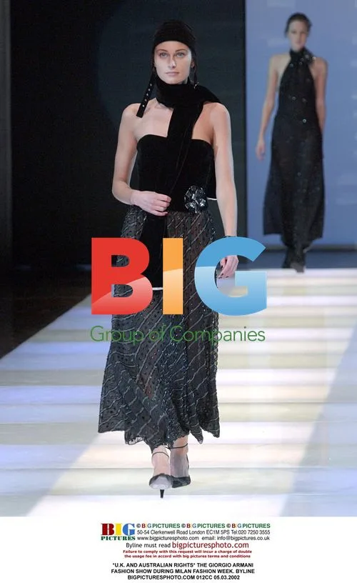Giorgio Armani Fashion Show at Milan Fashion Week