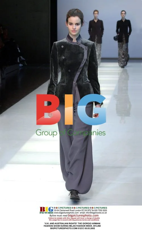 Giorgio Armani Fashion Show at Milan Fashion Week
