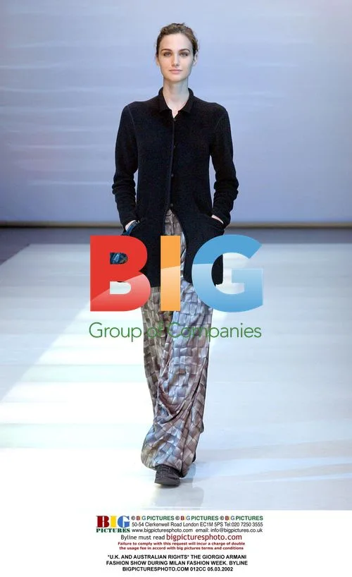 Giorgio Armani Fashion Show at Milan Fashion Week
