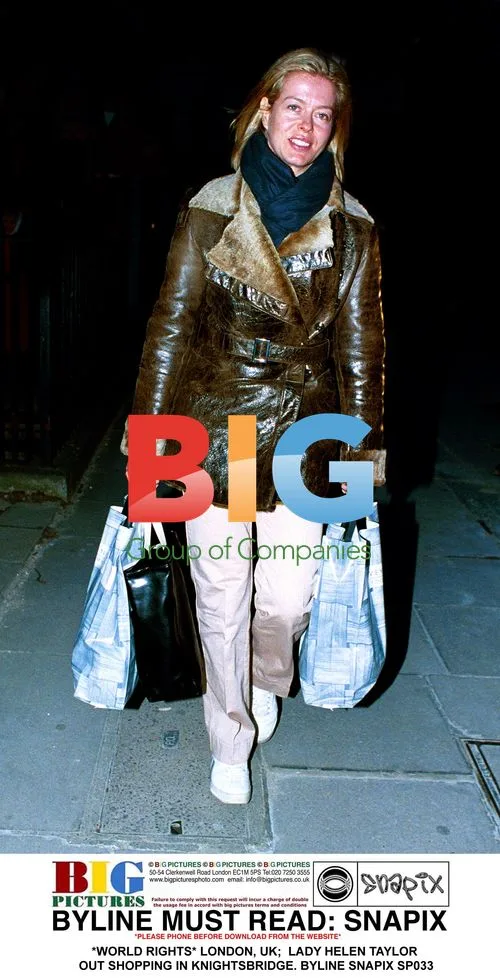 Lady Helen Taylor Shopping in Knightsbridge