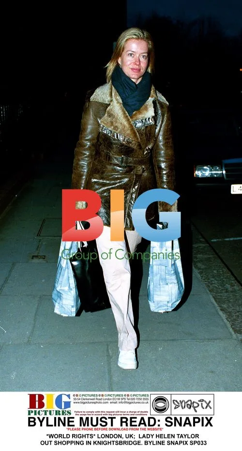 Lady Helen Taylor Out Shopping in Knightsbridge