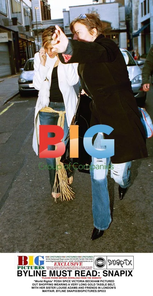 Posh Spice Out Shopping in London