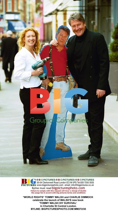 TOMMY WALSH and CHARLIE DIMMOCK launch book